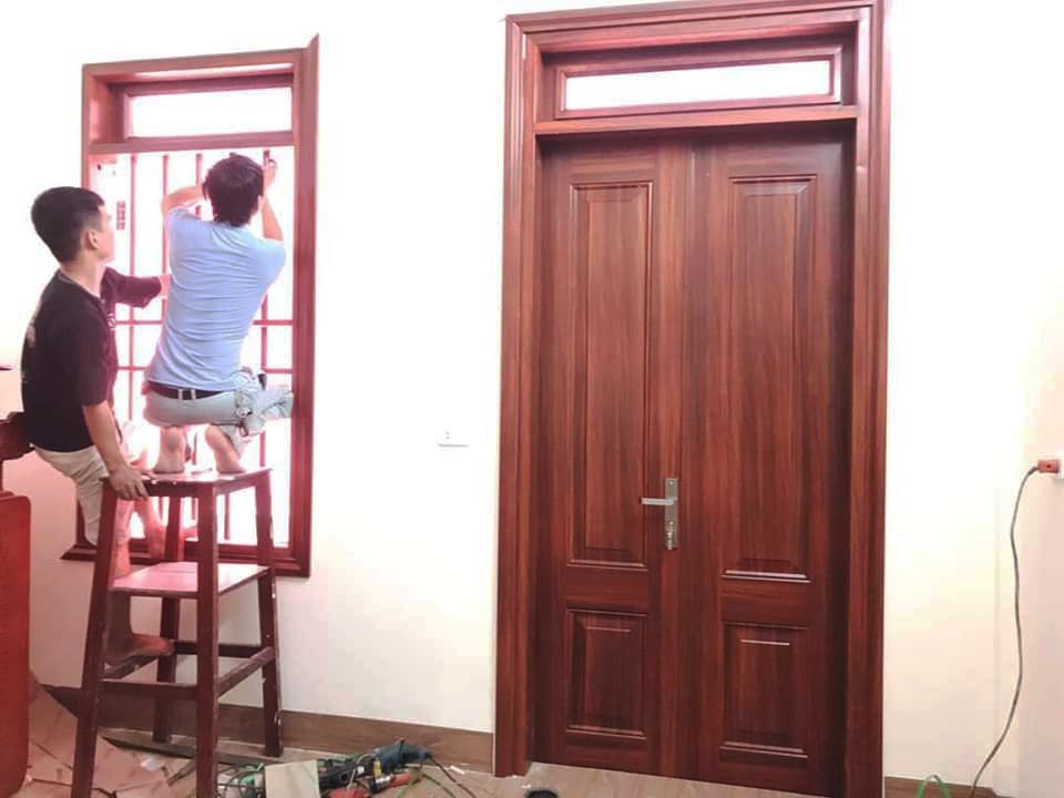 Báo giá cửa thép vân gỗ tại Ninh Thuận