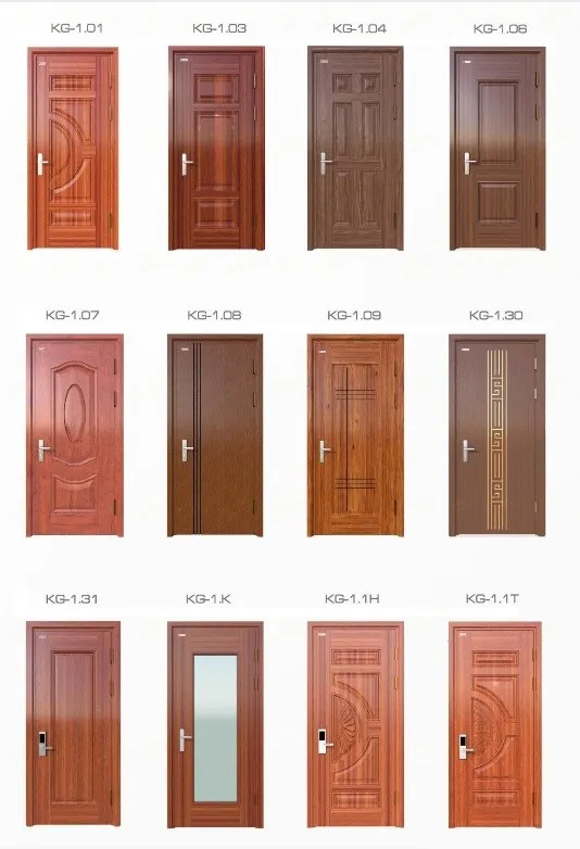Cửa Phòng Ngủ Thép Vân Gỗ 1 Cánh Tại Bình Tân