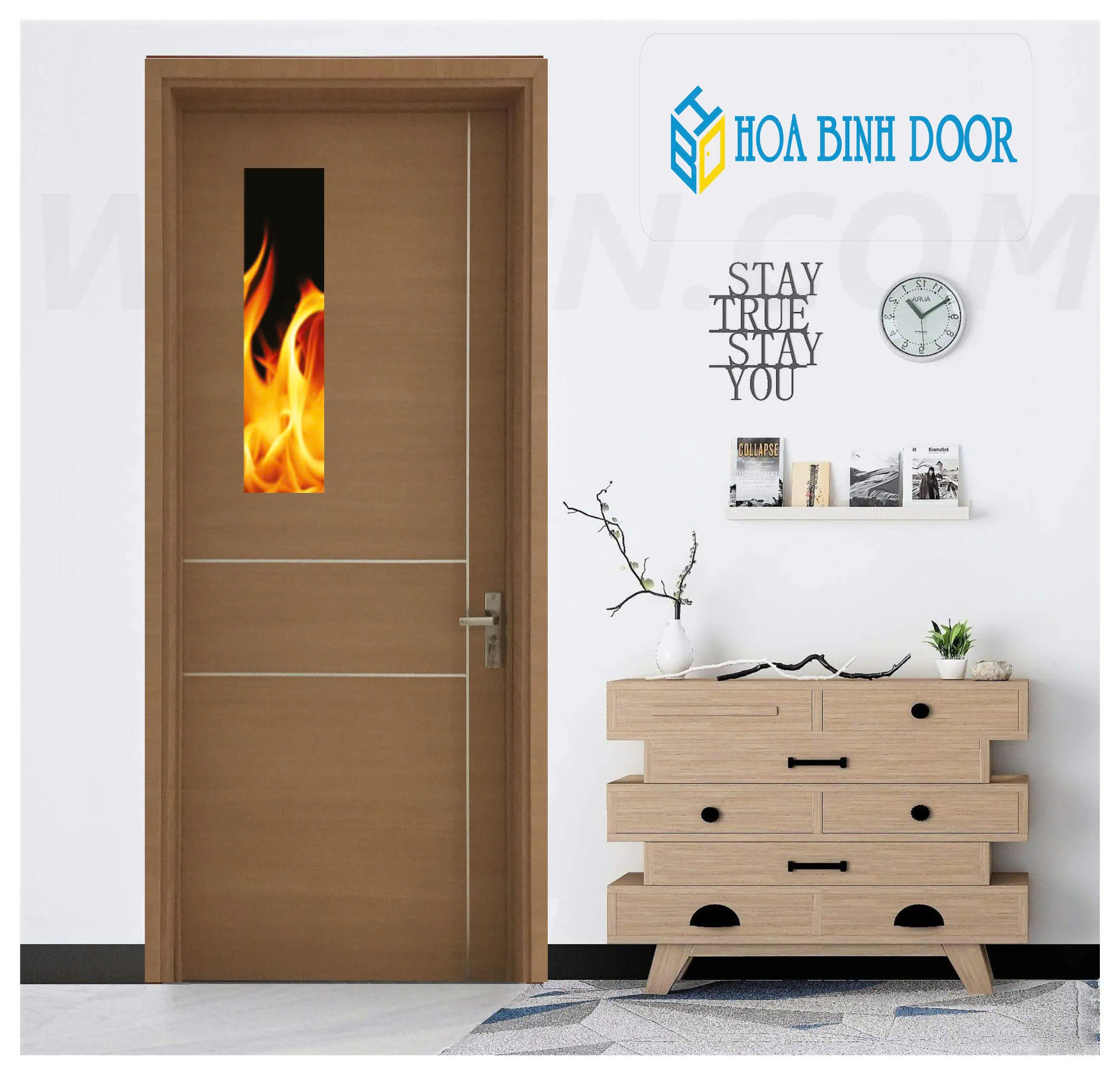 Cửa Gỗ Chống Cháy Là Gì? An Toàn Cho Mọi Không Gian