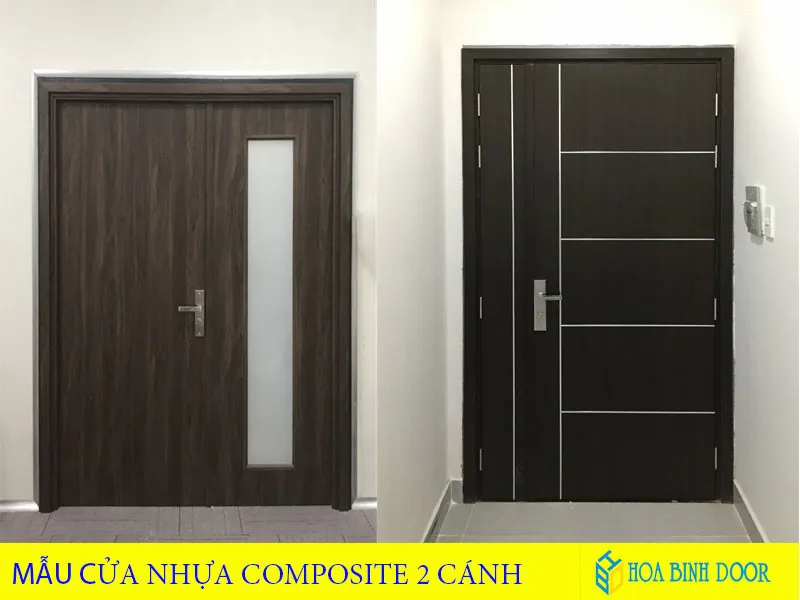 Báo Giá Cửa Nhựa Composite 2 Cánh Mới Nhất