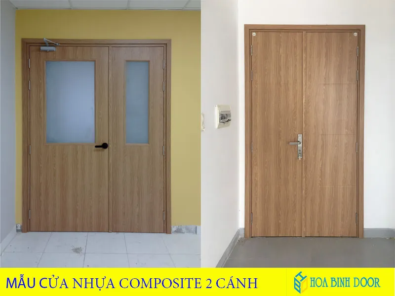 Báo Giá Cửa Nhựa Composite 2 Cánh Mới Nhất