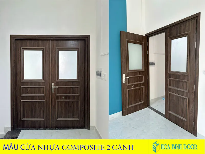 Báo Giá Cửa Nhựa Composite 2 Cánh Mới Nhất