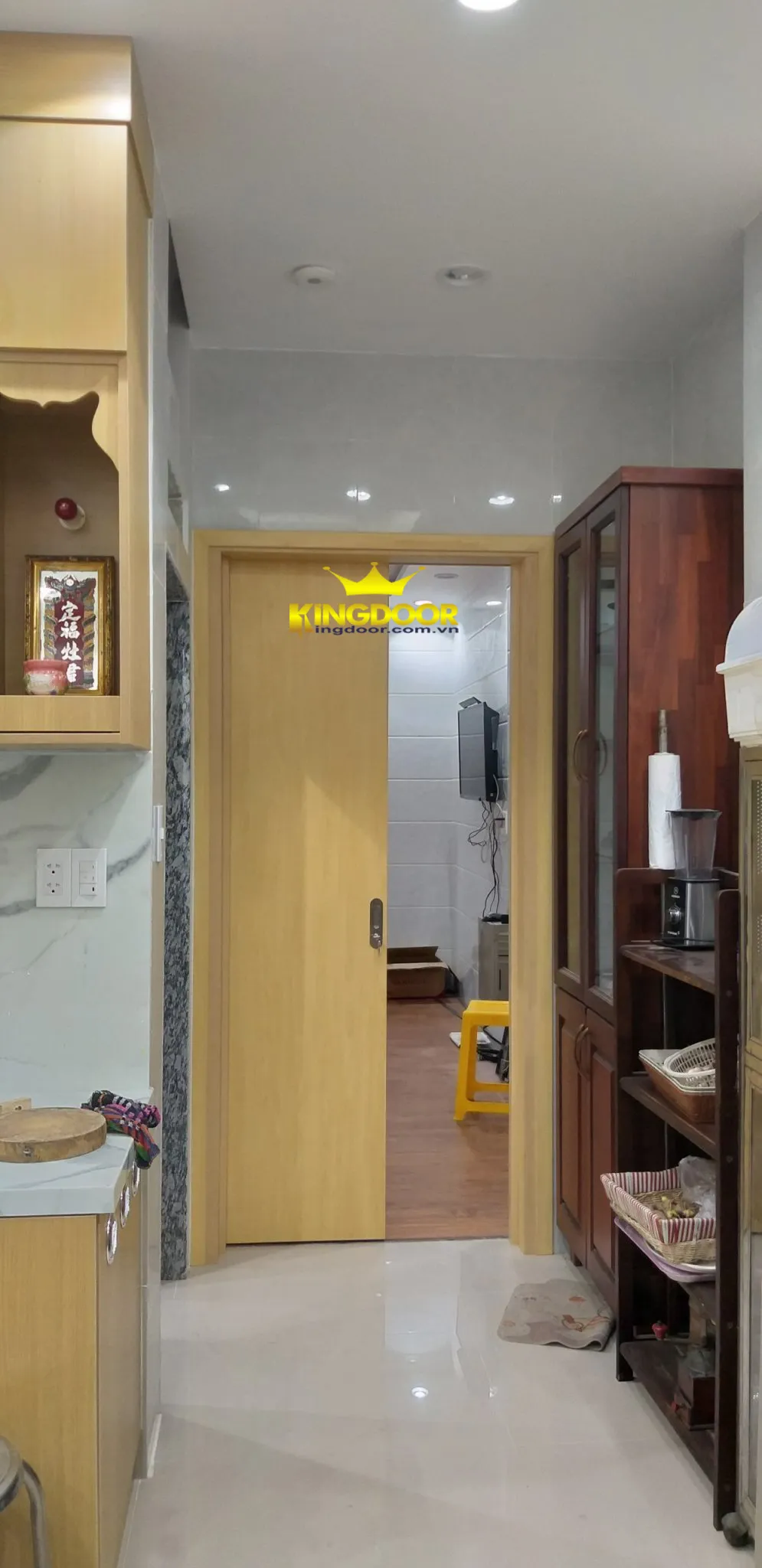 Báo Giá Cửa Lùa MDF Veneer Cho Phòng Ngủ