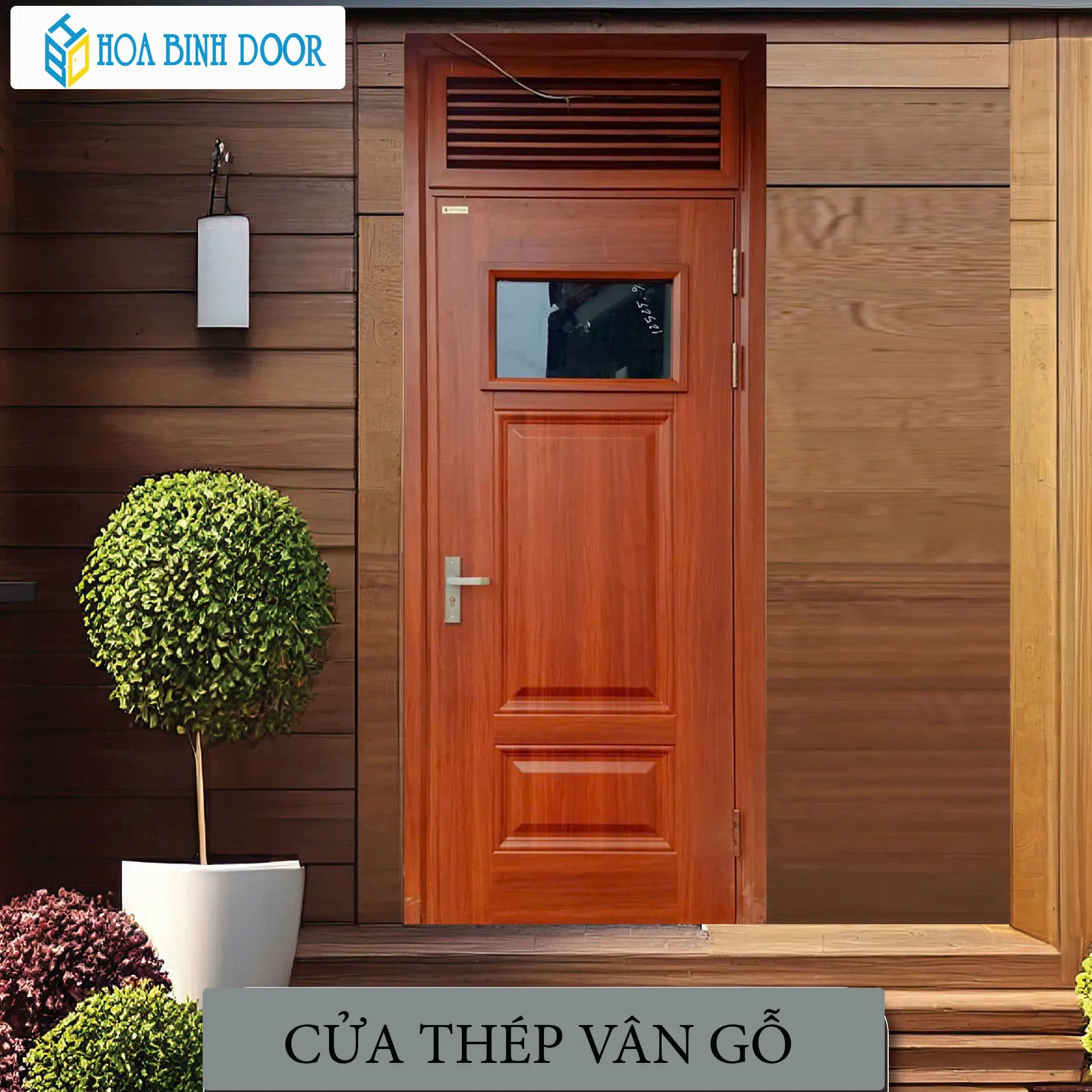 Cửa Thép Vân Gỗ 1 Cánh: Sự Lựa Chọn Hoàn Hảo Cho Ngôi Nhà