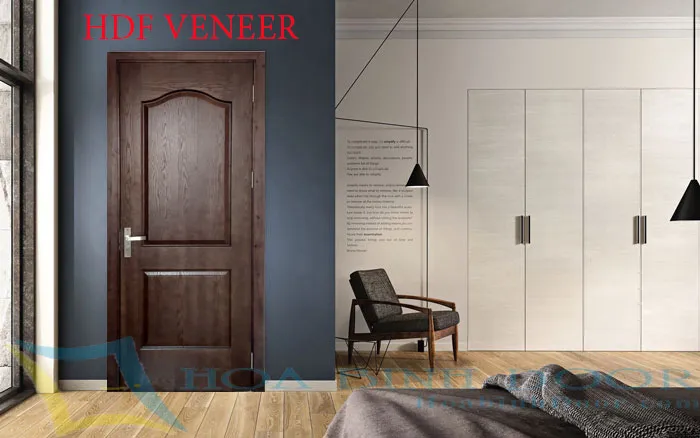 Vẻ Đẹp Tinh Tế, Độ Bền Vượt Trội Từ Cửa gỗ HDF Veneer