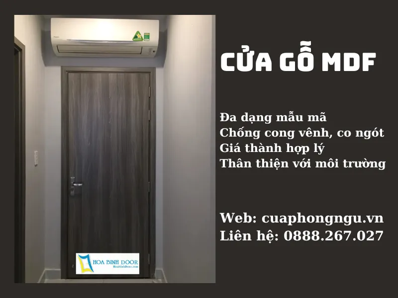 Nâng Tầm Không Gian Sống Với Cửa MDF Cao Cấp
